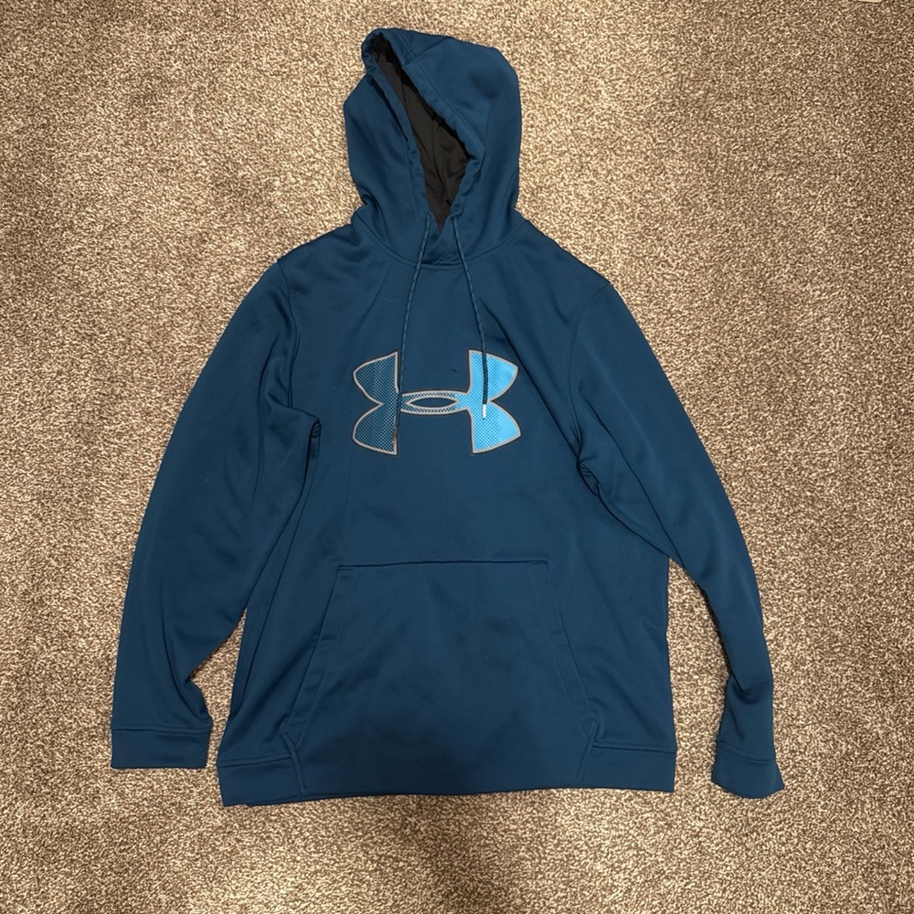 Under Armour Teal Hoodie with Logo